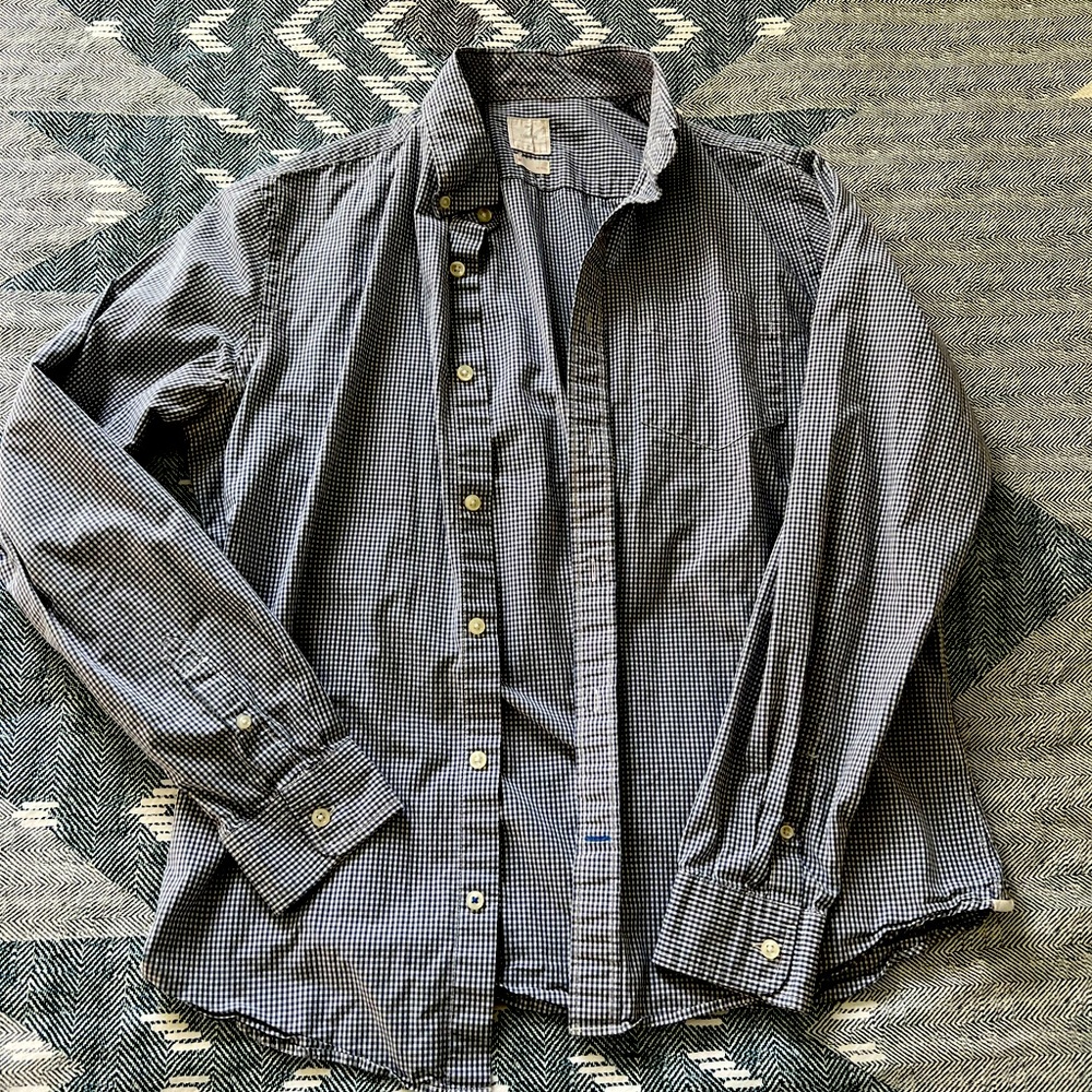 Gap Checkered Casual Button Down